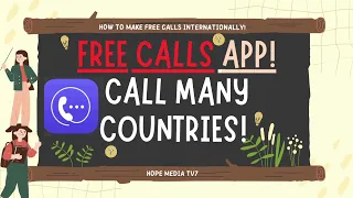 📲FREE CALLS TO MOST COUNTRIES!! | TALKU MOBILE APP | #hopemediatv7 | https://tku.page.link/vTEH