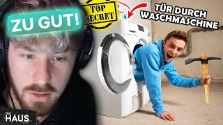 DIE REAL LIFE GUYS bauen eine GEHEIMTÜR hinter der WASCHMASCHINE 😱🤩