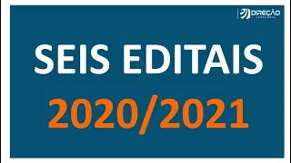 SEIS CONCURSOS EXCELENTES PARA 2020 E 2021