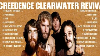 Creedence Clearwater Revival Top Of The Music Hits 2024   Most Popular Hits Playlist