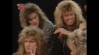 EUROPE - Hard 'n Heavy Interview (1988)