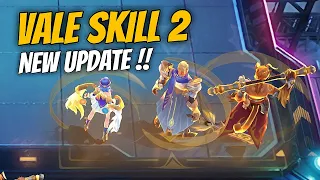 VALE SKILL 2 NEW UPDATE !! VALE SKILL 2 STRATEGY !! MAGIC CHESS MLBB