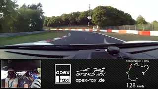 Full send in the Apex Porsche GT2 RS MR -  Nürburgring Taxi lap!