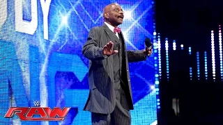 Teddy Long makes a surprise return to WWE: Raw, June 6, 2016