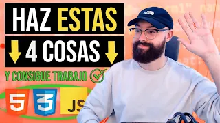 4 Pasos Que Harán Que Te Contraten como Programador Junior SIN EXPERIENCIA (en menos de una semana)