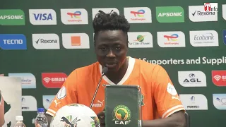 Oumar Diakité dit qu'il avait oublié qu'il avait dnun carton jaune avant son carton rouge #CAN2023