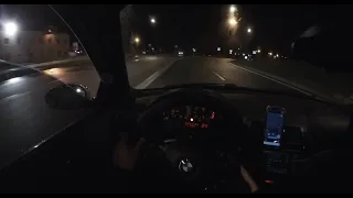 M3 E46 drift and slide on wet (POV)