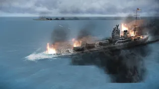 IJN Yamato Vs HMS Nelson | Battleship Fight | TWOS/SH5