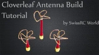 [BUILD] DIY Cloverleaf&Skew Planar Wheel Antenna Tutorial