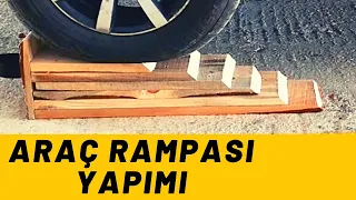 Awesome Brilliant !! DIY idea for CARS  - Homemade Car Ramps - How To Make Easy DIY Car or RV Ramps