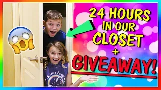 24 HOURS IN OUR CLOSET + GIVEAWAY! | We Are The Davises