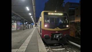 Hyperlapse ★ Führerstandsmitfahrt S-Bahn Berlin ★ S7 von Potsdam Hbf. nach Ahrensfelde am Morgen