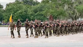 210917 Platoon 1100 - MCRDPI - Parris Island Recruits