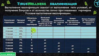 Маркетинг компании Tirus Wellness