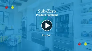 Sub-Zero 36” PRO Glass Door Refrigerator