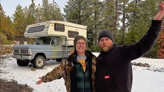 Winter Camp and Cook || Overlanding in the Ochoco National Forest