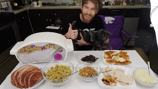 COMPLETE CHRISTMAS DINNER IN AN EASY BAKE OVEN!