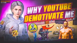 ☹️WHY YOUTUBE DEMOTIVATE ME || Redmi K50i Bgmi Montage  ||