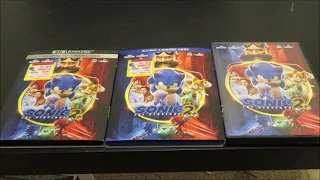 Sonic The Hedgehog 2 Triple Blu-ray & DVD Unboxing & Review