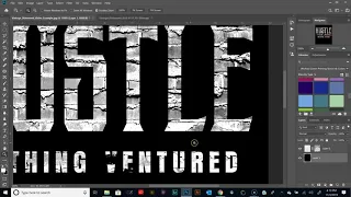 How to add vintage cracked ink texture effect to your t shirt designs in Photoshop