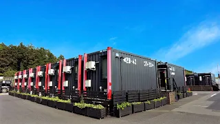 Staying at Japan’s Container Hotel.🛌😴 Amazing Rescue Hotels for Disasters.🚨
