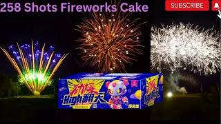 258 Shots Extremely High Fireworks Cake 2023