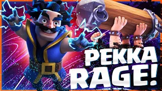 Pekka Bridge Spam With Rage Is Crazy!🔥 - Clash Royale