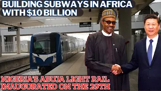 ￥10 Billion! China CECC Builds Nigeria's Abuja Light Rail, Officially Opens on 29th.