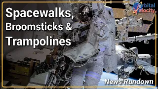 ISS astronauts perform a spacewalk as NASA preps for more crew launches | News Rundown