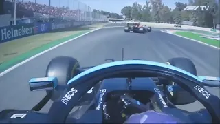 F1 2021 - Italian GP - Crash between Verstappen and Hamilton (Onboard)