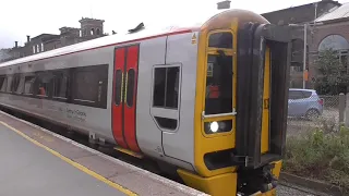 Transport for Wales Class 158826 Departure Chester for Birmingham International