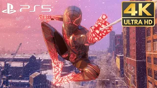 Marvel's Spider-Man: Miles Morales PS5 - Programmable Matter Suit Free Roam Gameplay (4K HDR 60fps)