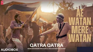 Qatra Qatra (Song) Sara Ali Khan | Sukhwinder Singh | Ae Watan Mere Watan