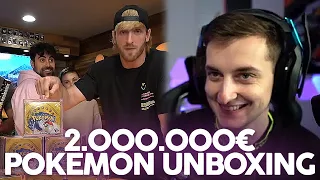 LOGAN PAUL kauft für 2 MILLIONEN POKEMON BOXEN | Pain reagiert auf I Spent $2000000 On Pokémon Cards