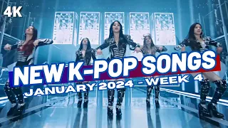 NEW K-POP SONGS | JANUARY 2024 (WEEK 4)