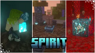Spirit (Minecraft Mod Showcase) | Soul Magic, Spawner Manipulation, Magical Tools & Weapons.