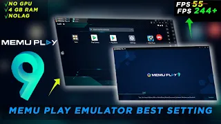 MEmu Play 9 Fix Lag & Speed Up Emulator, Best Settings For Low-End PC (4gb/8gb RAM PC)