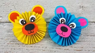 How to Make a Paper Teddy Bear Craft | Paper Craft Ideas | DIY Craft for Kids