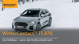 Der WinterContact™ TS 870 im Test beim Continental Reifenexperten I Continental Winterreifen