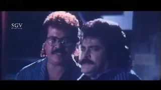 Jaggesh and Tiger Prabhakar Drinking Comedy Scene in Home | Comedy Scenes of Kannada Movies