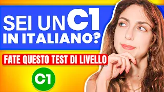 Italian C1 Language Test : 10 Questions Quiz 🇮🇹 (#2)