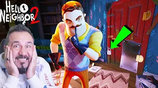 HELLO NEIGHBOR 2 KAZIM USTA'NIN GİZEMLİ BODRUM KATINI AÇTIK! | HELLO NEIGHBOR 2 OYNUYORUZ 2. bölüm