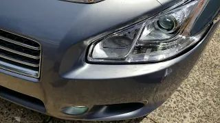 How To Change 2009-2014 Nissan Maxima Headlights. Full Headlight Install With H.I.D's.