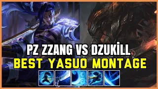 PZ ZZANG VS DZUKİLL - YASUO MONTAGE | God Level Gameplay