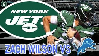 Breaking Down Zach Wilson's Performance vs The Detroit Lions | Week 15 2022
