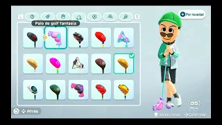 Nintendo Switch Sports: All Items, Hairstyle, Bodies, Outfits, Gold Outfits, crowns and titles.