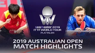 Wang Chuqin vs Liam Pitchford | 2019 ITTF Australian Open Highlights (R16)