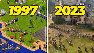 Evolution Of Age Of Empire GAMES From 1997 - 2023 | FHD 60Fps