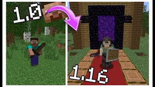 👉ME PASO MINECRAFT pero LA VERSIÓN SE ACTUALIZA CADA DÍA😱👈