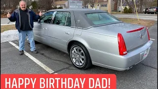 2011 Cadillac DTS SURPRISE GIFT For Dad 2,500 Miles CADILLAC GIVEAWAY for my #1 Fan Deville